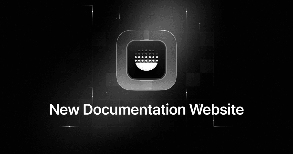 May 2024: New Documentation Website